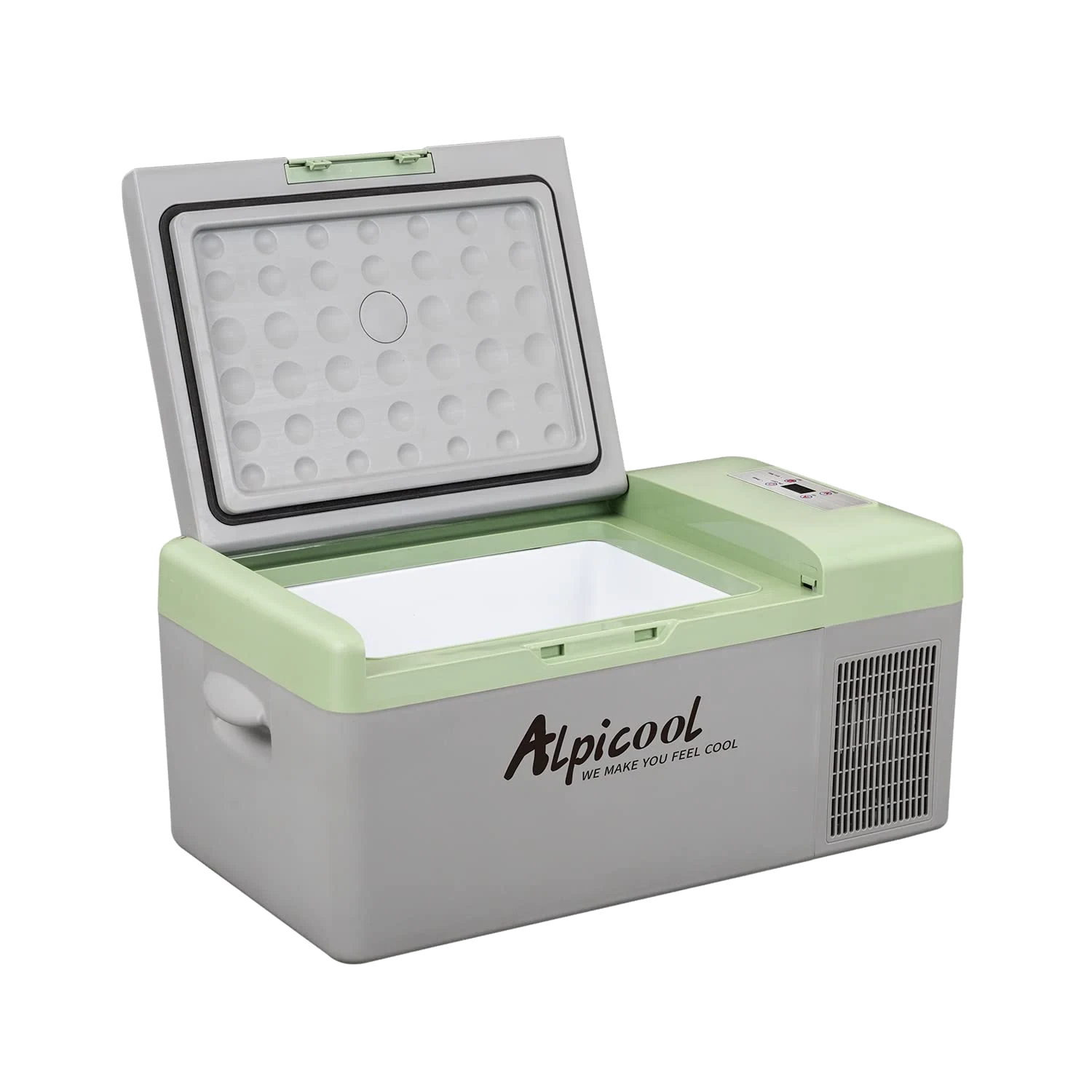Alpicool 25-quart dual-zone portable 12V fridge, product photo
