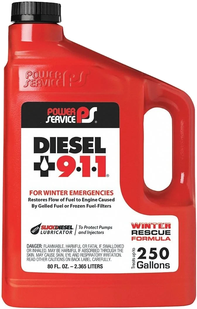 Power Service Diesel 911 80 oz winter rescue fuel additive, product photo