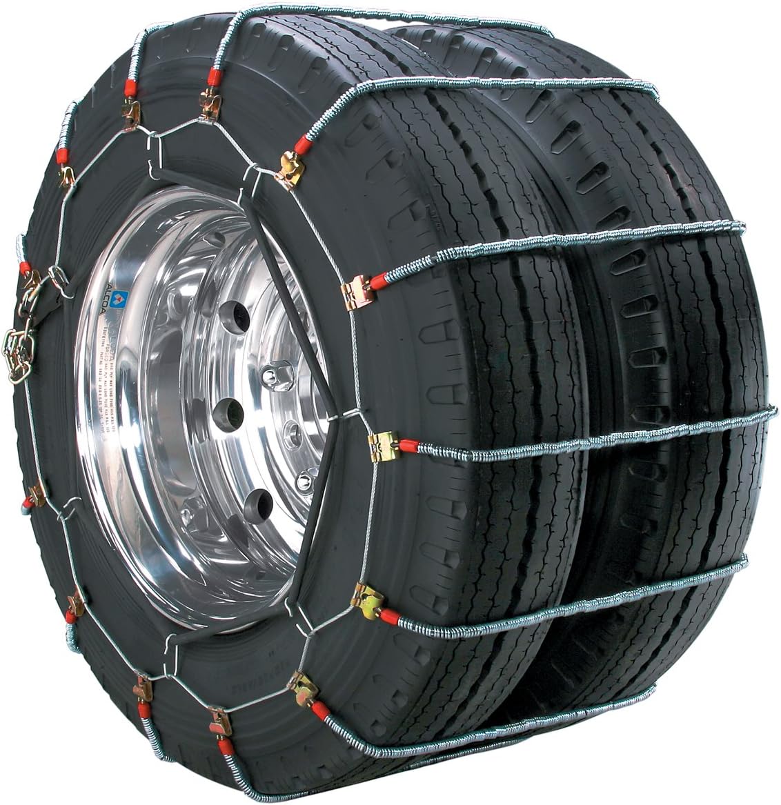 Security Chain Company TA3945 alloy radial truck dual tire chains, product photo