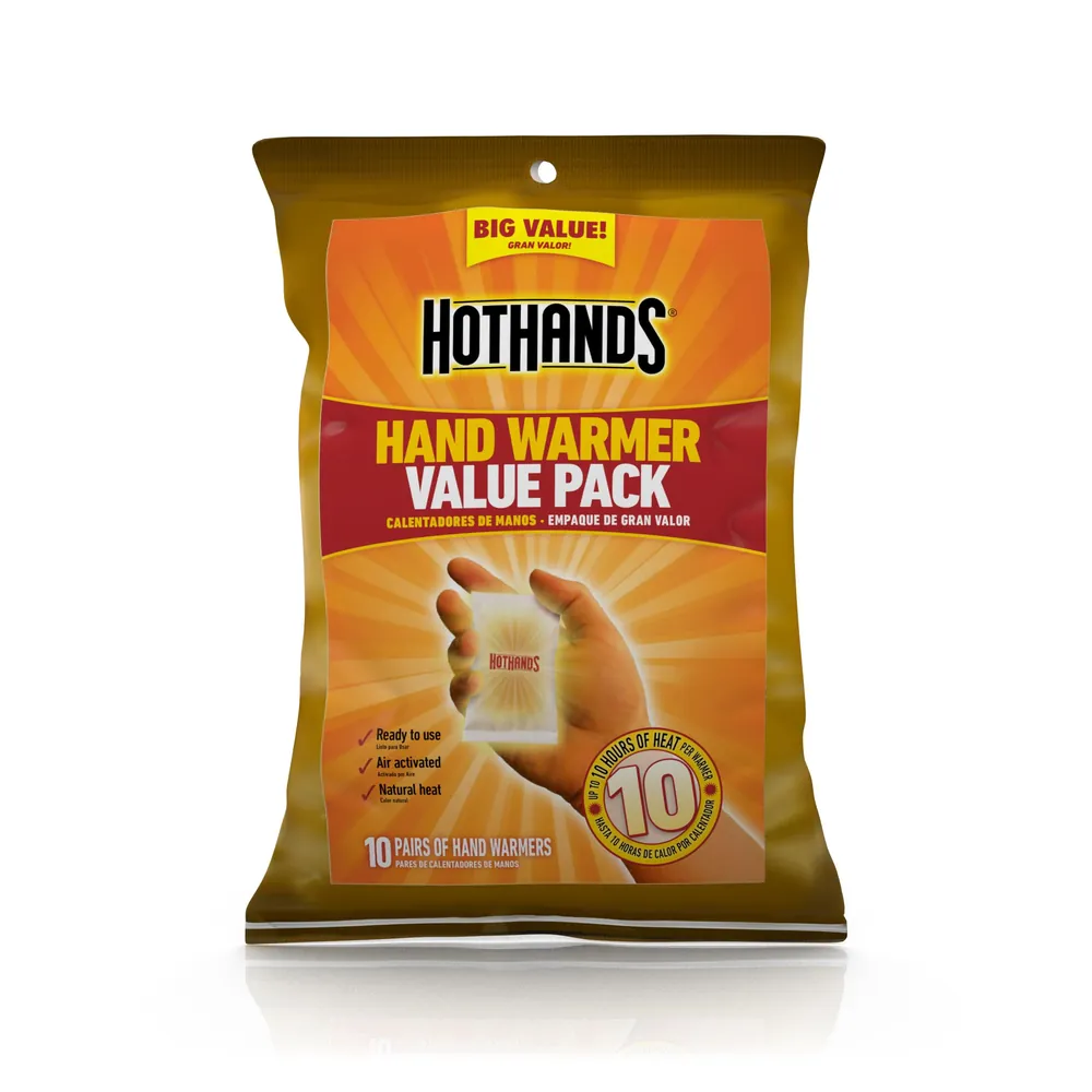 #4 — HotHands Hand Warmers (10 Pair Value Pack)