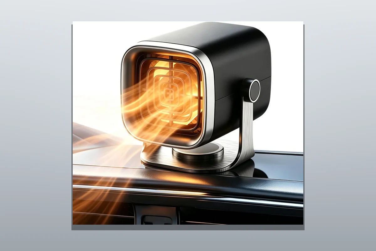 #6 — HUAJUN 12V 100W portable car heater