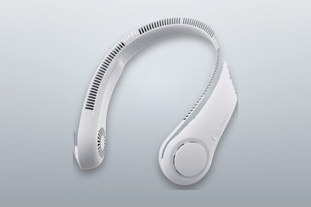 #9 — JISULIFE Portable Neck Fan (5000mAh)