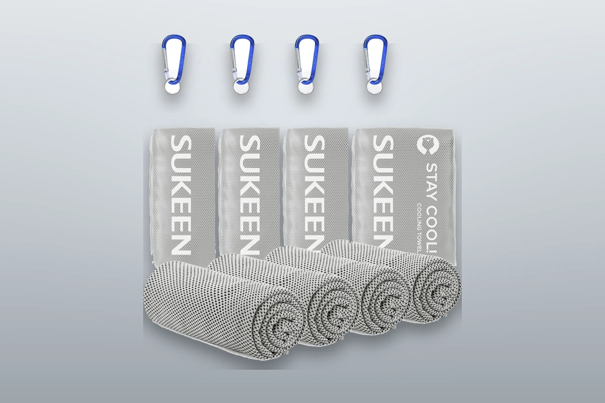#10 — Sukeen Cooling Towels (4-Pack)