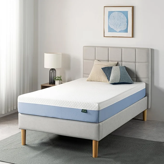 Zinus 8″ green tea memory foam mattress — twin