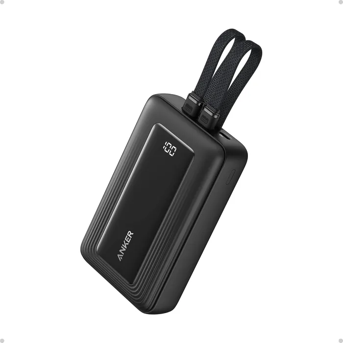 Anker Zolo 20,000mAh power bank with built-in charging cables