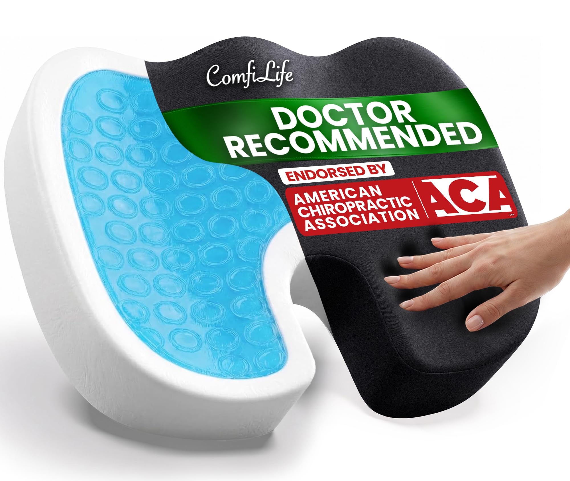 ComfiLife Gel Enhanced Seat Cushion — product photo