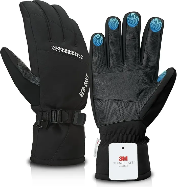 Eco-daily touchscreen winter work gloves