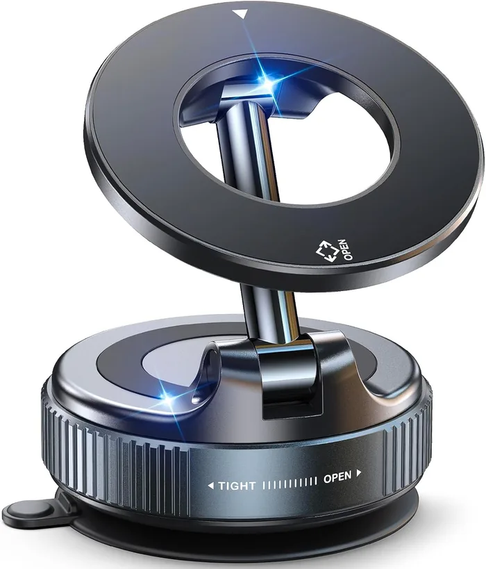 Jononser magnetic phone mount with suction base