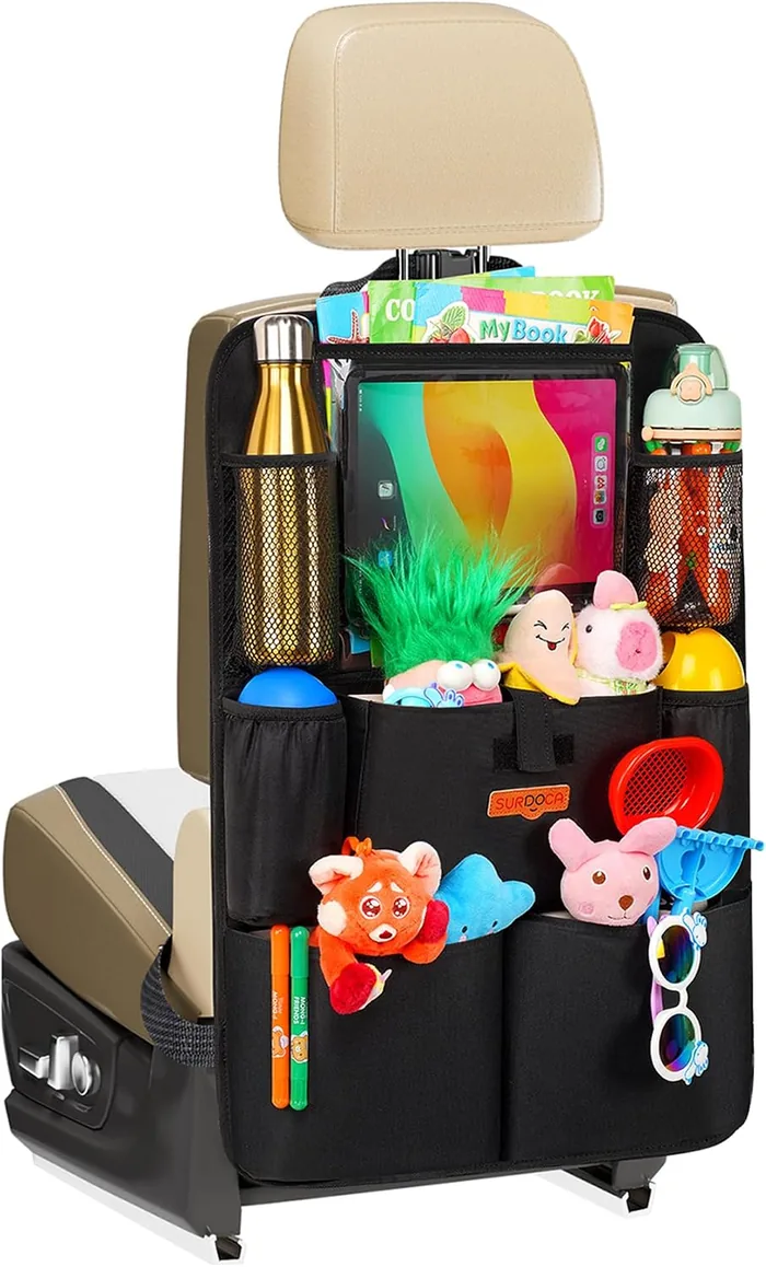 SURDOCA backseat organizer with tablet holder